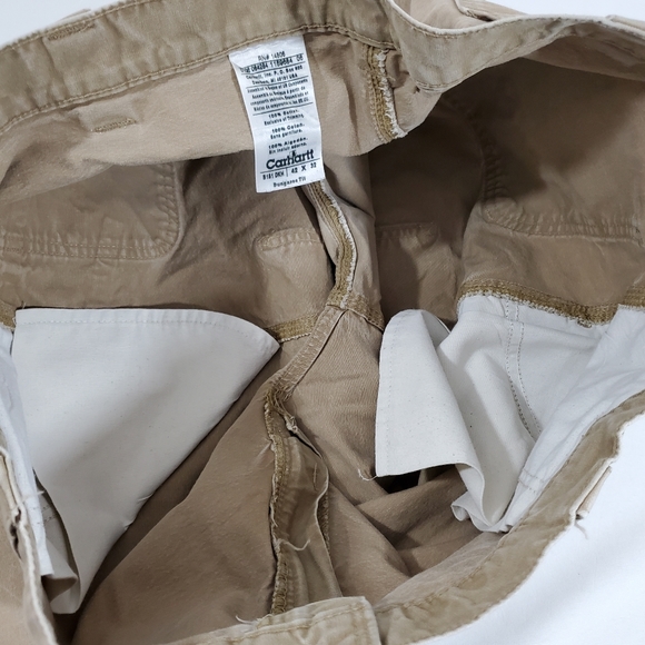 Carhartt Duck Canvas Carpenter Work Pants Dungaree - Picture 11 of 12